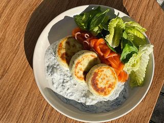 Солені сирники з лососем (260г)