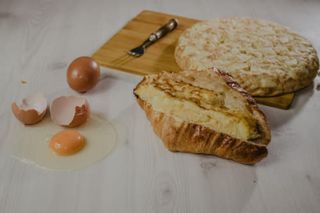 Croissant de tortilla de patata