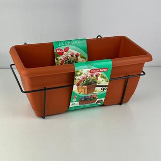 JARDINERA CON HIERRO PARA COLGAR
