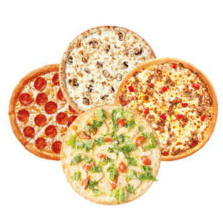 Комбо  4 средних пицц