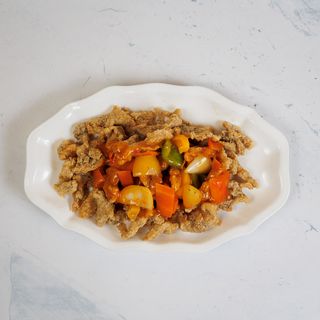 Pohana piletina s umakom od naranče