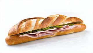 Panino mortadella e stracciatella