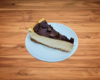 Cheesecake de chocolate (porción)