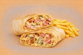 Tacos 4 Fromages Jambon Fumé