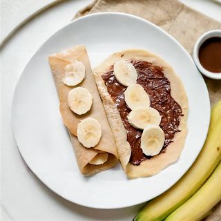 Crêpe Au Nutella + Bananes