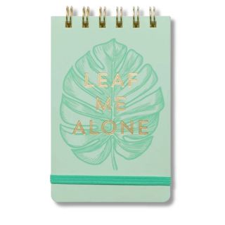 Cuaderno de notas - Leaf Me Alone