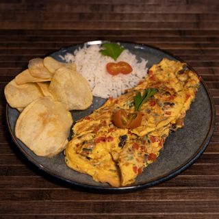 Omelete Vegetariana