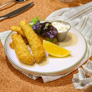 Fish'n'chips din șalău cu sos tartar