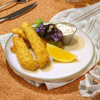 Fish'n'chips din șalău cu sos tartar