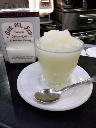 Granita al limone