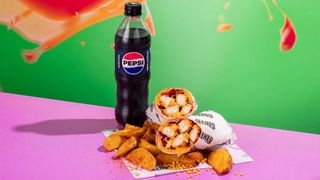 Wrap Crunchy Mango Menú