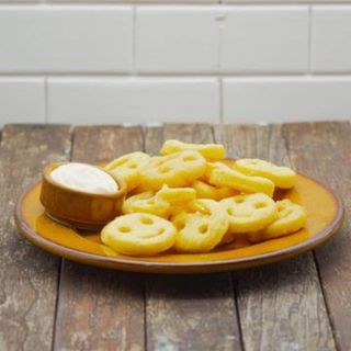 Patatas sonrisa