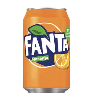 Fanta de naranja 