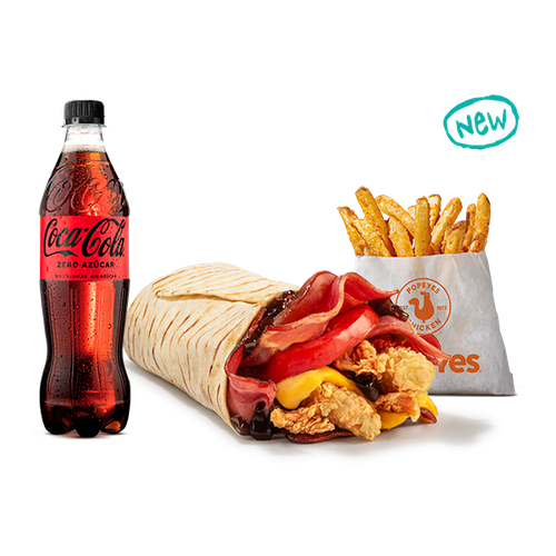 Menu BBQ Wrap