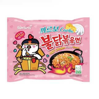 Buldak Hot Chicken Flavor Ramen Carbonara