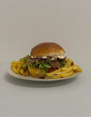Winter kebab Burger