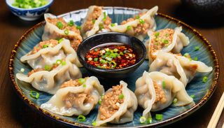Pierożki Gyoza z warzywami