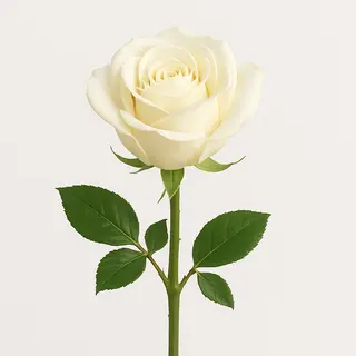 Rose Naturelle Blanche Pureté