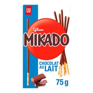 Palitos De Chocolate con Leche Mikado Lu 75 Gr.
