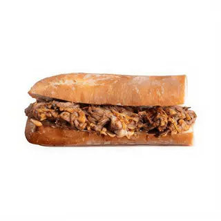 Bocadillo pollo teriyaki