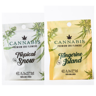 1g Tropical Snow + 1g Tangerine Island