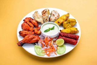Mix tandoori platter