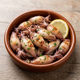 Tapa De Calamarcitos A La Plancha