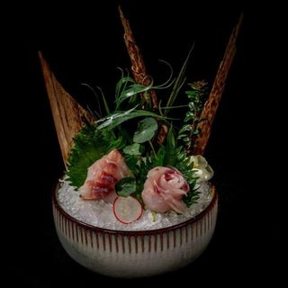 Sashimi di pesce bianco