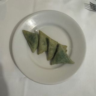 Triangolini verde alle verdure 4 pezzi