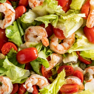 98. Insalata mista con gamberi