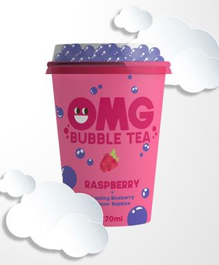 Bubble tea Raspberry
