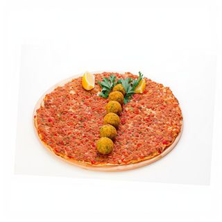 Lahmacun de falafel