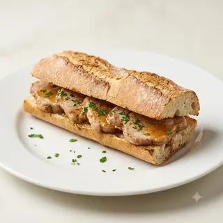 Bocadillo De Lomo Al Whisky