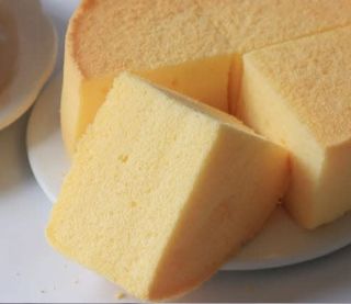 Chiffon cake yogurt e cocco - 1 fetta di torta