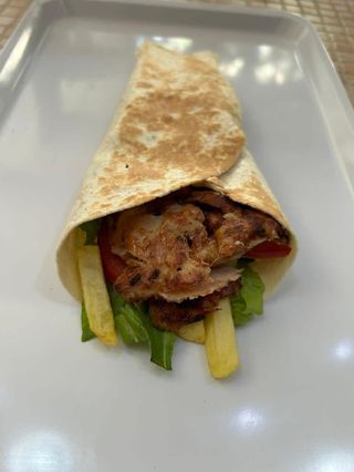84. Kebab piadina piccola