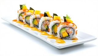 087 Uramaki mango - 8 pezzi