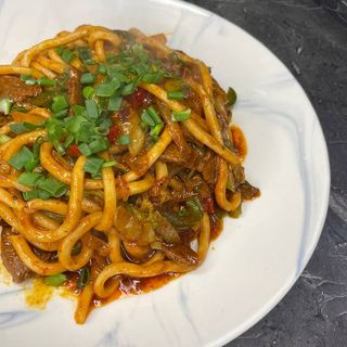 Жареный лагман