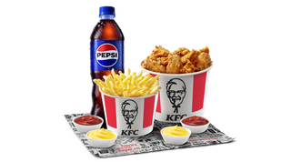 12 Крылышек + 12 Стрипсов Комбо