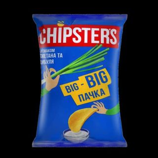 Chipsters Сметана Та Цибуля (180г)