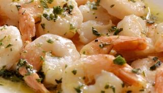 Camarones Salteados Con Ajo