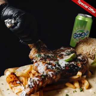 Cuisse de poulet + Boga