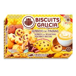 Surtido Pastas Estuches 500 grs Biscuits Galicia