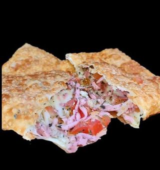 Pastel Frito de Pizza