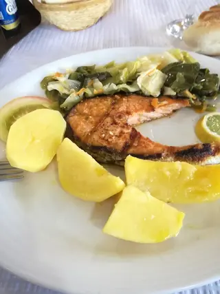 Posta de Salmão Grelhada