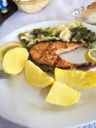 Posta de Salmão Grelhada