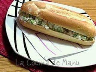 45 Bocadillo De Pollo Con Alioli