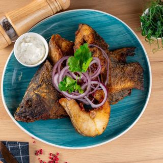 Сазан жареный