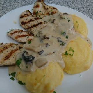 Пиле Алфредо с манатарки