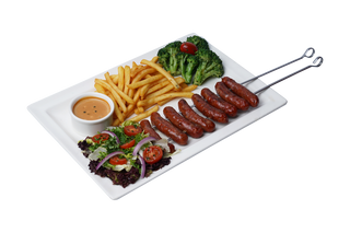 Brochettes Saucisses de Viande 