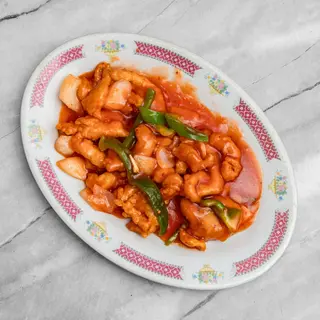 61. Pollo Con Salsa De Cantonesa